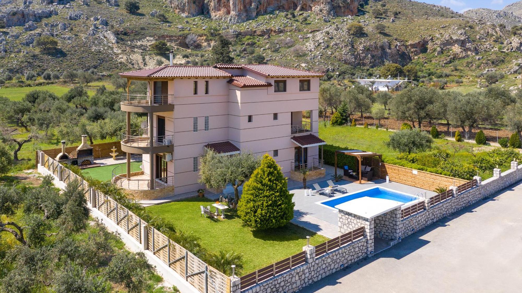 Costa Costa Villa - Luxury villa Kolymbia Esterno foto